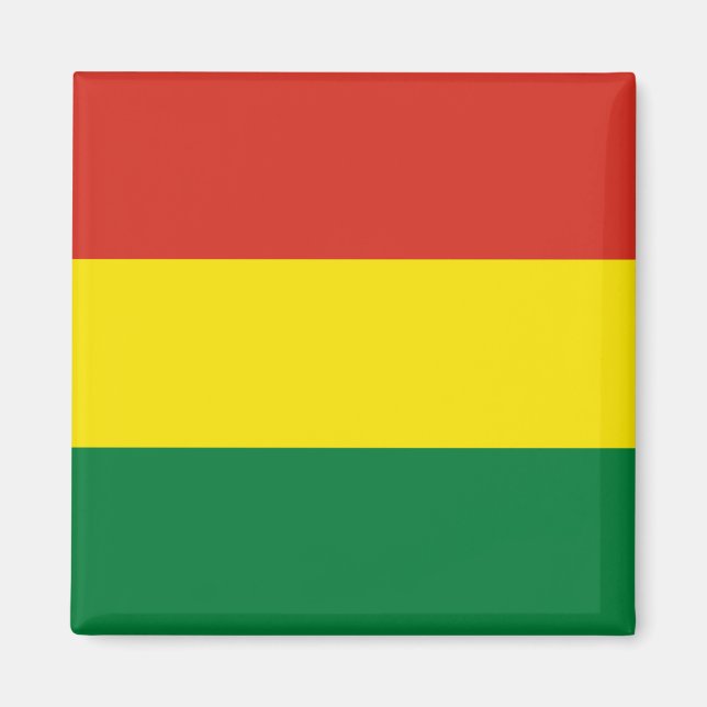 Imán Bandera de Bolivia (Bolivia) (Frente)