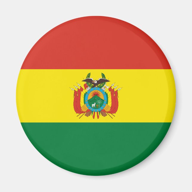 Imán Bandera de Bolivia Patriótica (Frente)