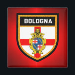 Imán Bandera de Bolonia<br><div class="desc">Bandera de Bolonia</div>