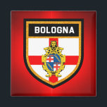 Imán Bandera de Bolonia<br><div class="desc">Bandera de Bolonia</div>