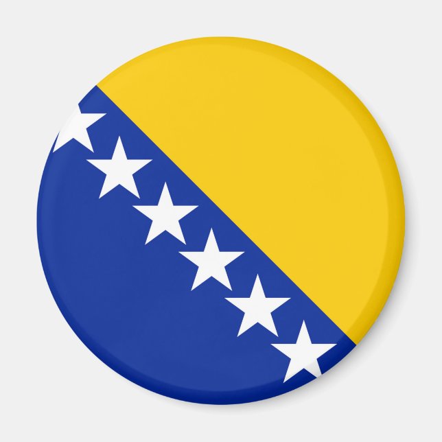 Imán Bandera de Bosnia y Herzegovina (Frente)