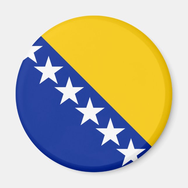 Imán Bandera de Bosnia y Herzegovina BA (Frente)