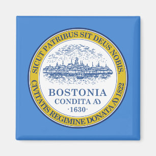 Imán Bandera de Boston (Massachusetts)