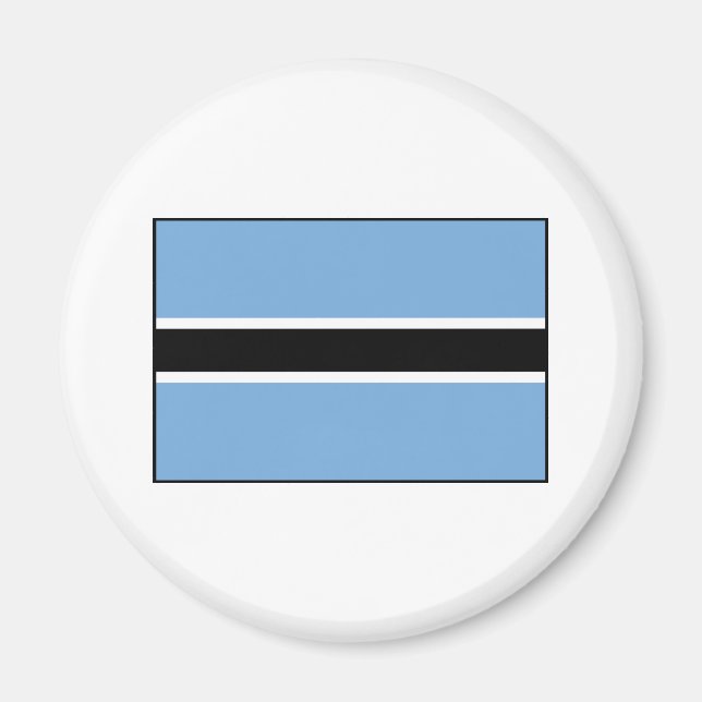 Imán Bandera de Botsuana (Frente)