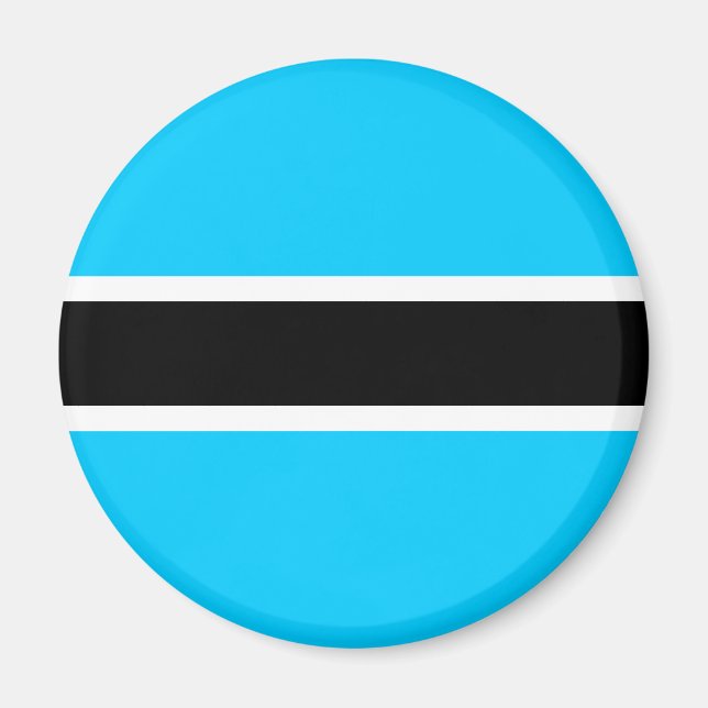 Imán Bandera de Botsuana (Frente)