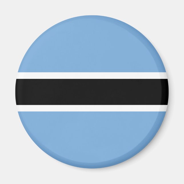Imán Bandera de Botswana (Frente)