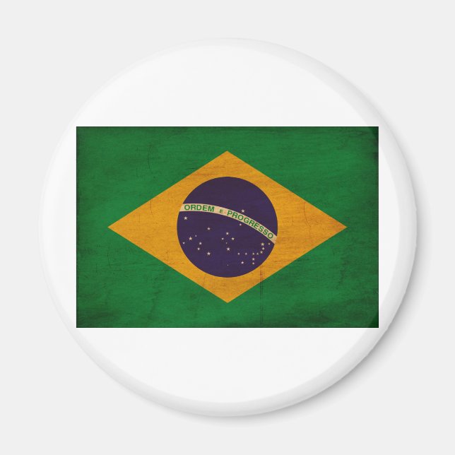 Imán Bandera de Brasil (Frente)