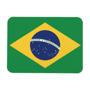 Imán Bandera de Brasil