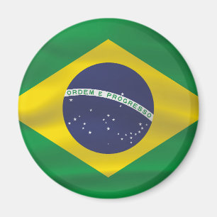 Imán Bandera de Brasil