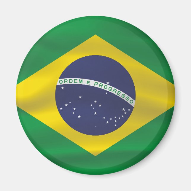 Imán Bandera de Brasil (Frente)