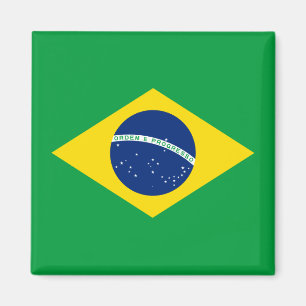 Imán Bandera de Brasil