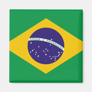 Imán Bandera de Brasil