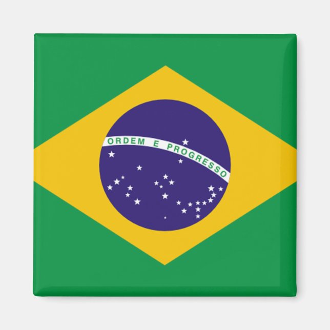 Imán Bandera de Brasil (Frente)