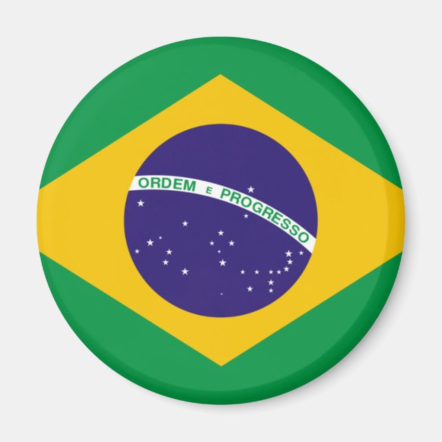 Imán Bandera de Brasil (Frente)