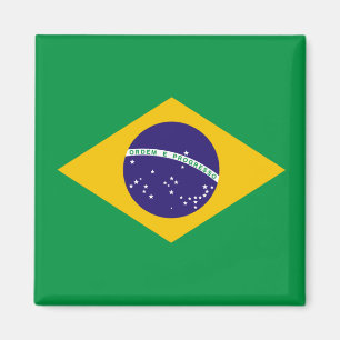 Imán Bandera de Brasil