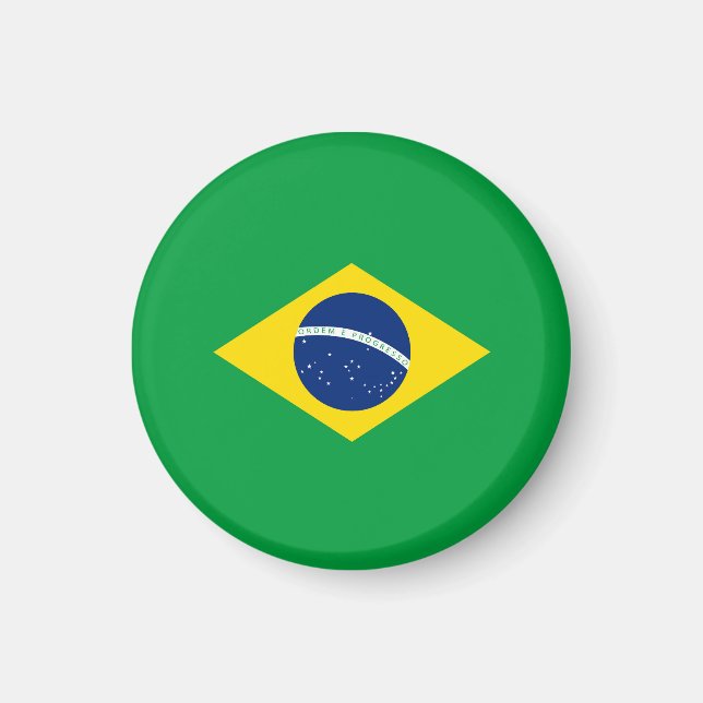 Imán Bandera de Brasil (Frente)