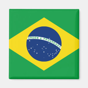 Imán Bandera de Brasil (brasileño)