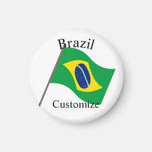 Imán Bandera de Brasil Thunder_Cove
