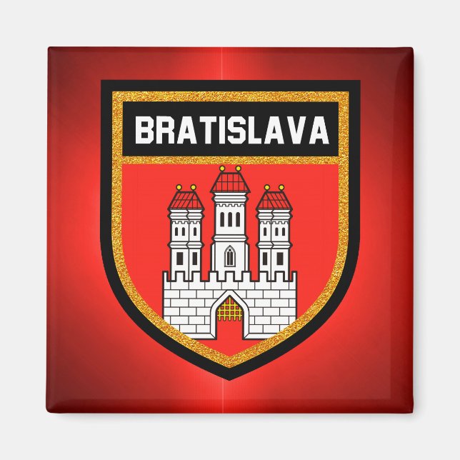 Imán Bandera de Bratislava (Frente)