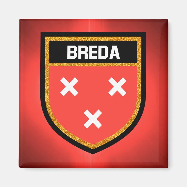 Imán Bandera de Breda (Frente)