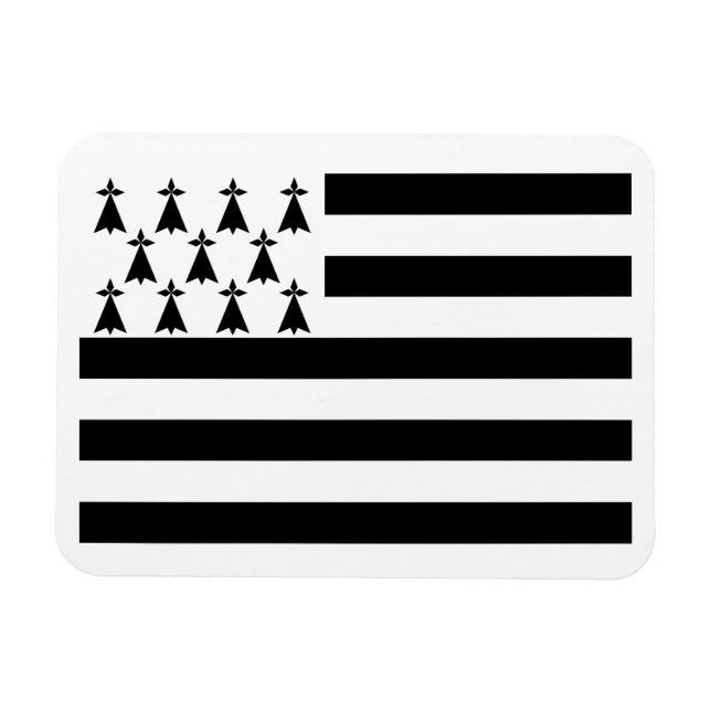 Imán Bandera de Bretaña Patriótica (Horizontal)