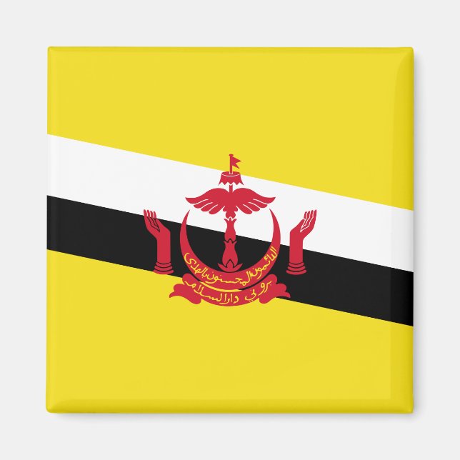 Imán Bandera de Brunei (Frente)