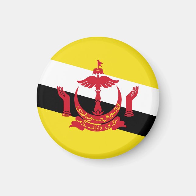 Imán Bandera de Brunei (Frente)