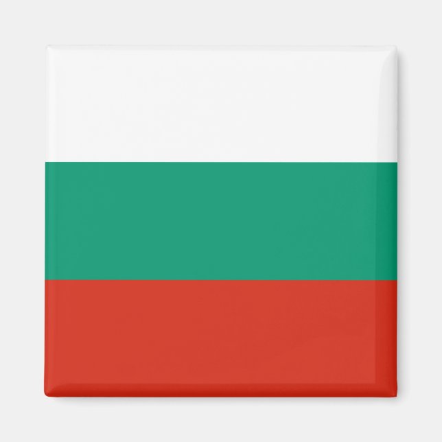 Imán Bandera de Bulgaria (Frente)