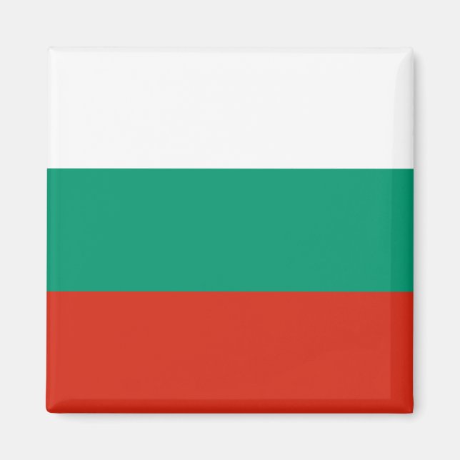 Imán Bandera de Bulgaria (Frente)