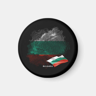 Imán bandera de Bulgaria