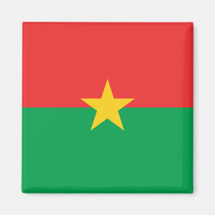 Imán Bandera de Burkina Faso