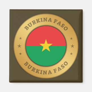 Imán Bandera de Burkina Faso