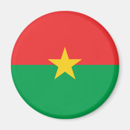 Imán Bandera de Burkina Faso