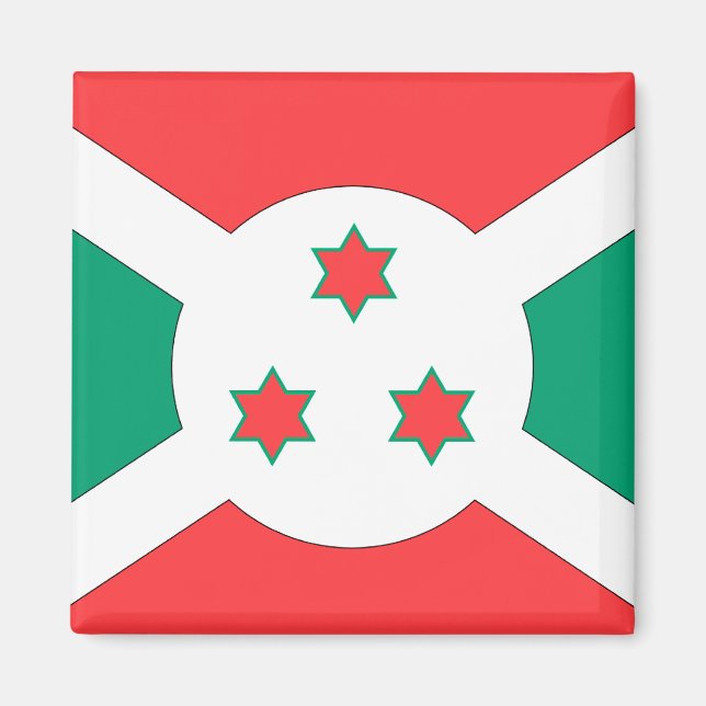 Imán Bandera de Burundi (Frente)
