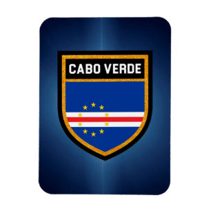 Imán Bandera de Cabo Verde