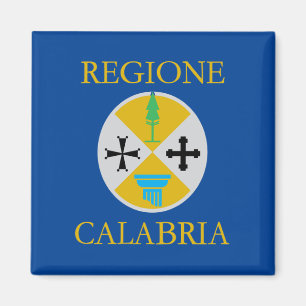 Imán Bandera de Calabria (Italia)