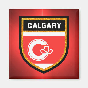 Imán Bandera de Calgary