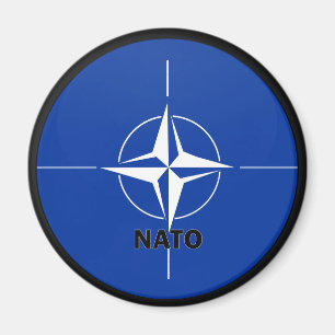 Imán Bandera de calidad de la Nato Roundel