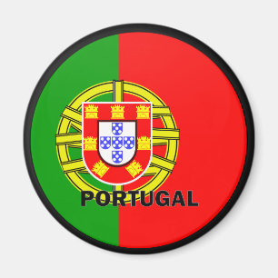 Imán Bandera de calidad de Roundel de Portugal
