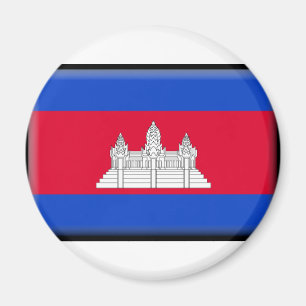 Imán Bandera de Camboya