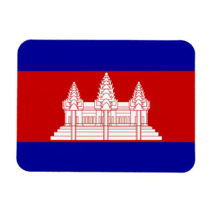 Imán Bandera de Camboya