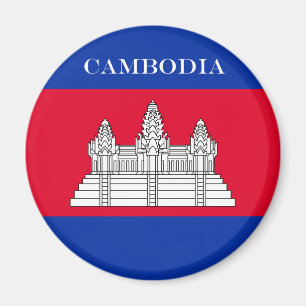 Imán Bandera de Camboya
