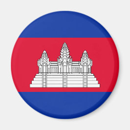Imán Bandera de Camboya