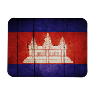 Imán Bandera de Camboya; camboyano; jemer
