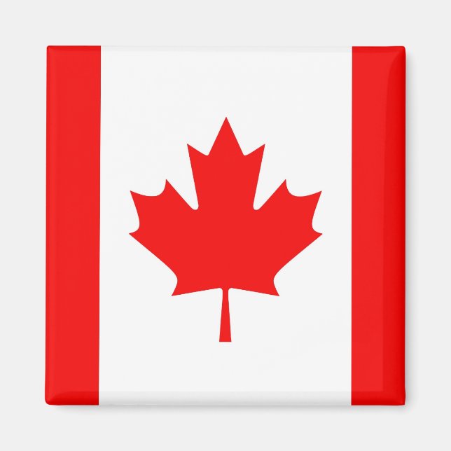Imán Bandera de Canadá (Frente)