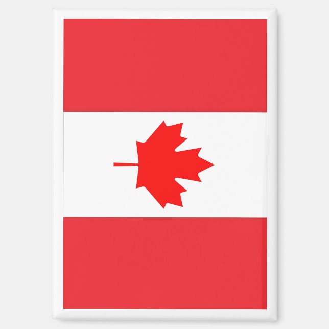 Imán Bandera de Canadá (Anverso)