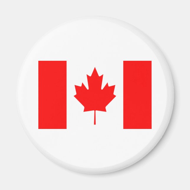 Imán Bandera de Canadá (Frente)