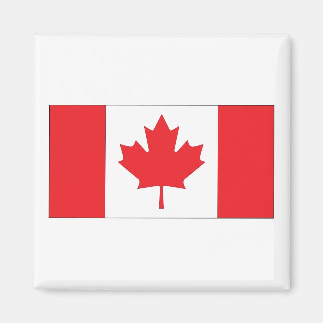 Imán Bandera de Canadá (Frente)