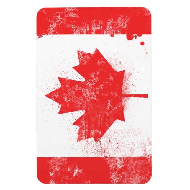 Imán Bandera de Canadá (Vertical)