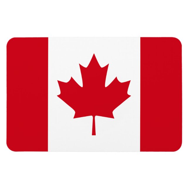Imán Bandera de Canadá (Horizontal)
